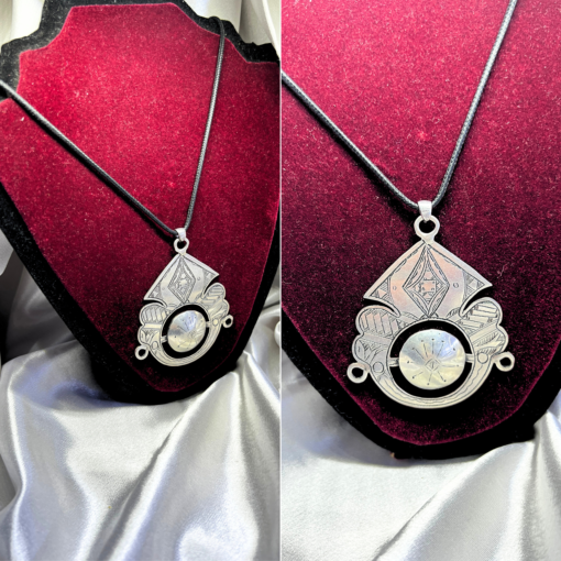 Talisman Tuareg – Handmade Silver Berber Pendant for Protection