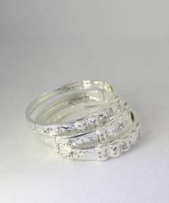 Symbolize Love with Our Handmade Moroccan Wedding Bracelet - Dhaz Tradition in Silver