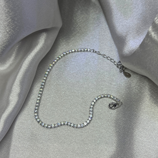 Exclusive Silver Cubic Zirconia Tennis Bracelet Clearance – 925 Silver & Riviera Style