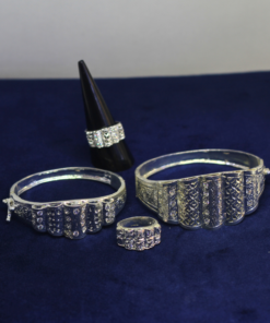 Elevate Your Look with Our Handmade Moroccan Bracelet - A Symbol of Dhaz Tradition in Silver