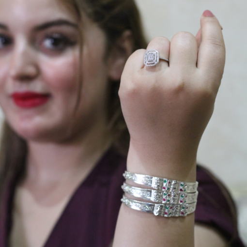 Elevate Your Wedding with Handmade Moroccan Wedding Jewelry - Dhaz Tradition in Silver