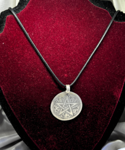 Bold Moroccan Flag Necklace – Handmade Silver Pendant with Heritage