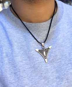Tuareg Triangle Pendant – Powerful Handmade Tribal Necklace