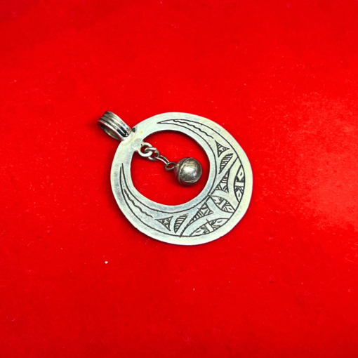 Powerful Tuareg Necklace Pendant – Handmade Silver Talisman