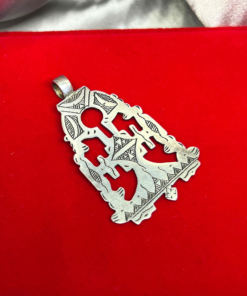 Talisman Antiques – Handmade Silver Pendant with Tuareg & Berber Heritage