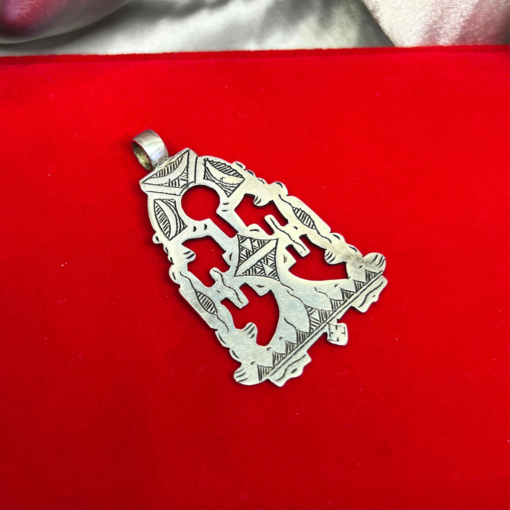 Talisman Antiques – Handmade Silver Pendant with Tuareg & Berber Heritage