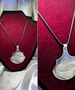 Exclusive Tuareg Necklace Men – Handmade Silver Talisman Pendant