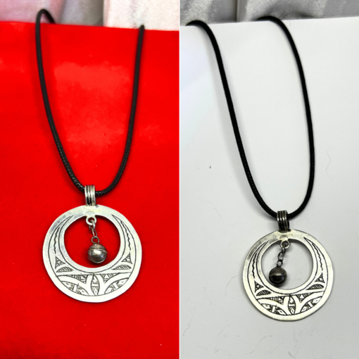 Powerful Tuareg Necklace Pendant – Handmade Silver Talisman