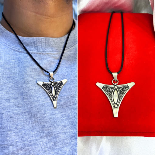 Tuareg Triangle Pendant – Powerful Handmade Tribal Necklace