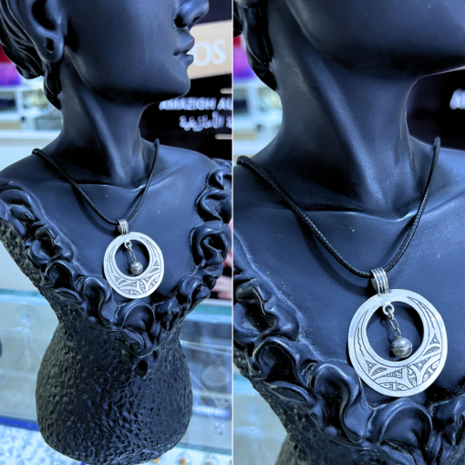 Powerful Tuareg Necklace Pendant – Handmade Silver Talisman