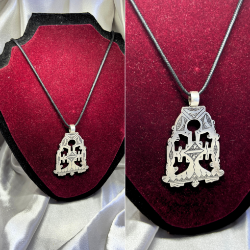 Talisman Antiques – Handmade Silver Pendant with Tuareg & Berber Heritage