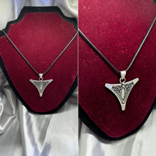 Tuareg Triangle Pendant – Powerful Handmade Tribal Necklace